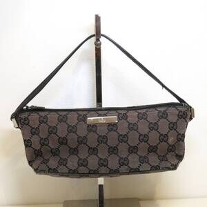 Gucci GG Canvas Accessory Clutch Black